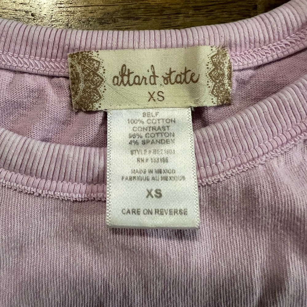 Altar’d State Ruffle Edge Tank - Picture 2 of 3